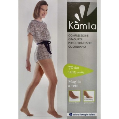 Ca-mi Kamila Comfort Easy Collant Maglia Rete 70 Denari Playa 5