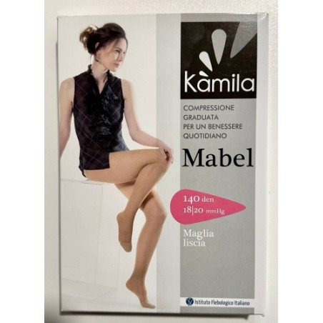 Ca-mi Kamila Collant Mabel 140 Denari Maglia Liscia Nero 3