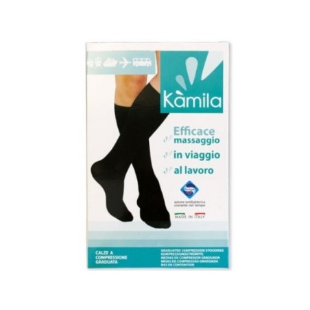 Ca-mi Gambaletto Cotone Kamila Classe 2 Regular Punta Aperta Beige M