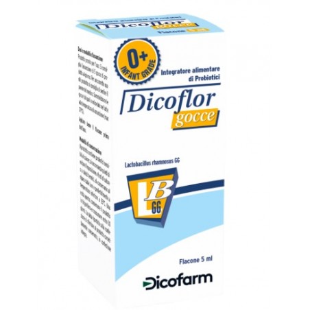 Dicofarm Dicoflor Gocce integratore di probiotici bambini e neonati 5 ml