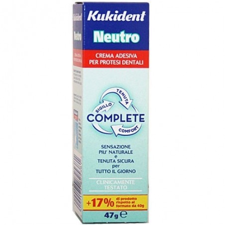 Procter & Gamble Kukident Neutro Crema Adesiva Dentiere 47 G