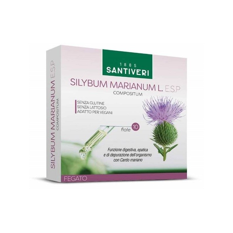 Santiveri Silybum Marianum L Esp 10 Fiale Da 10 Ml