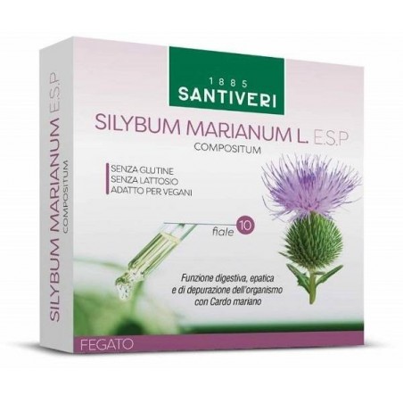 Santiveri Silybum Marianum L Esp 10 Fiale Da 10 Ml