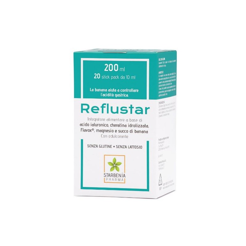 Reflustar 20 stick da 10 ml integratore a base di acido ialuronico