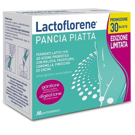 Montefarmaco Otc Lactoflorene Pancia Piatta Special Pack 30 Bustine