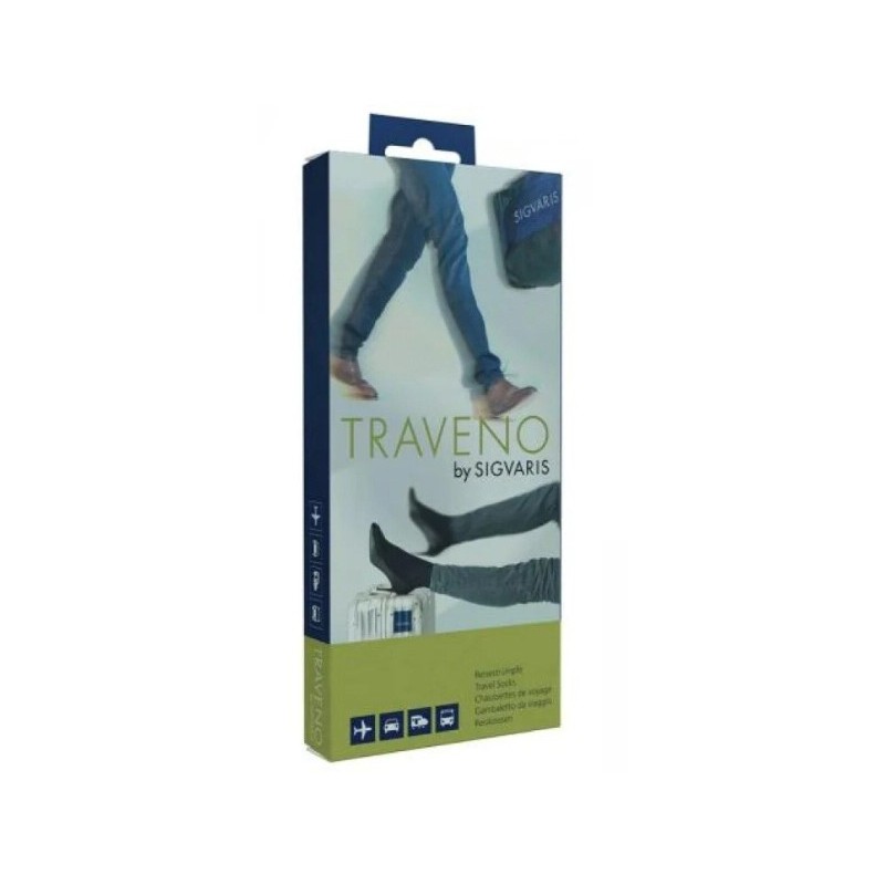 Sigvaris Traveno Gambaletto Taglia 5 44-45 Punta Chiusa Black 99