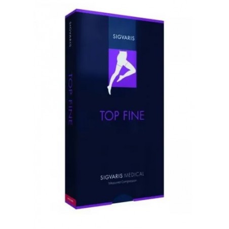 Sigvaris Top Fine 701 Ccl1 Tfq Monocollant Destro Corto Crispa Punta Aperta S