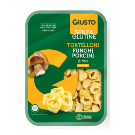 Farmafood Giusto Senza Glutine Tortelloni Funghi Porcini 250 G