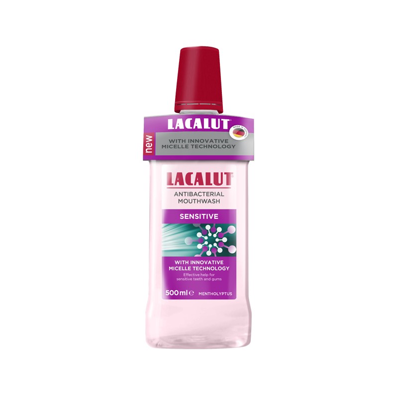 Naturwaren Lacalut Collutorio Micellare Sensitive 500 Ml