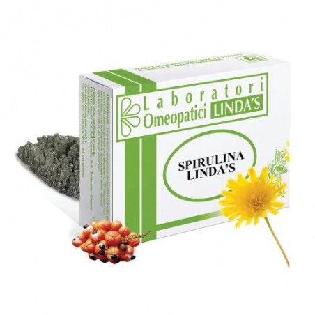 Spirulina Linda's Integratore omeopatico per sostegno e ricostituzione 45 Tavolette