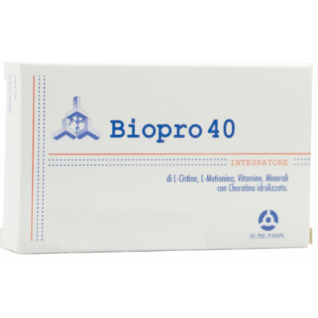 Biopro 40 Integratore per pelle capelli e unghie 40 compresse