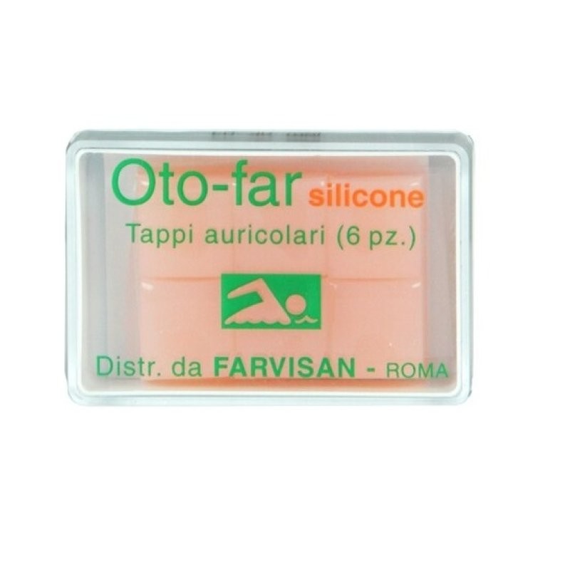 Farvisan Oto-fair Tappo auricolare in silicone 6 Pezzi