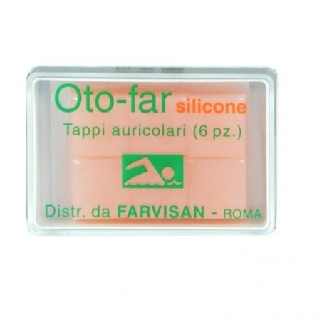 Farvisan Oto-fair Tappo auricolare in silicone 6 Pezzi