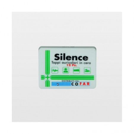 Silence Tappi auricolari in cera 20 pezzi