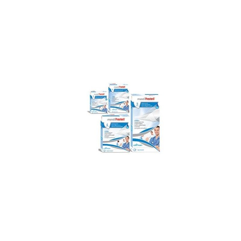 Corman Medicazione Post Operatoria Medipresteril Impermeabile 7,5x5cm 5 Pezzi