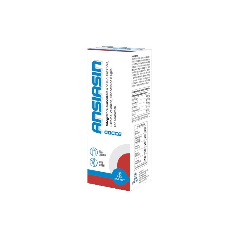 Igea Pharma Ansiasin Gocce 30 Ml