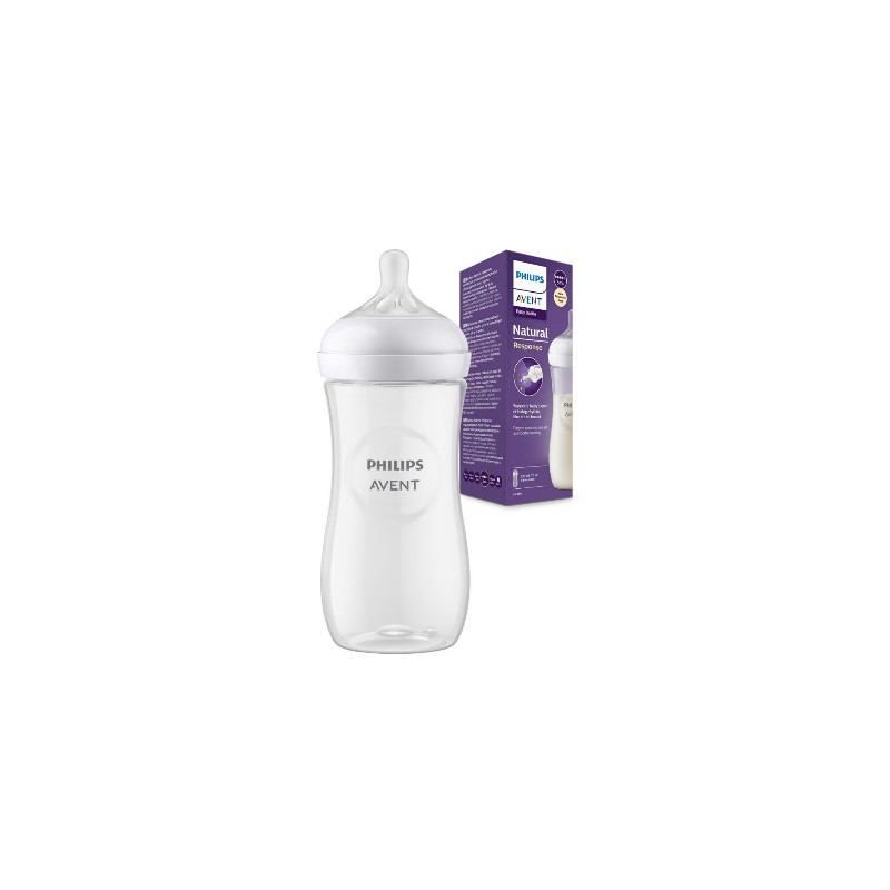 Philips Avent Biberon Natural 3,0 Trasparente 330 Ml