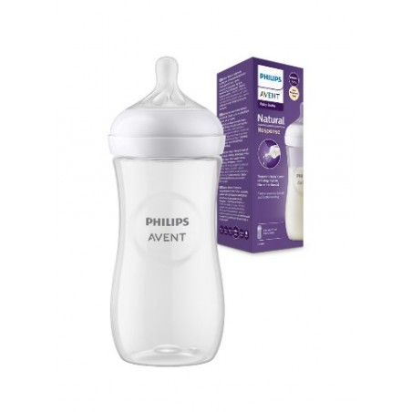 Philips Avent Biberon Natural 3,0 Trasparente 330 Ml