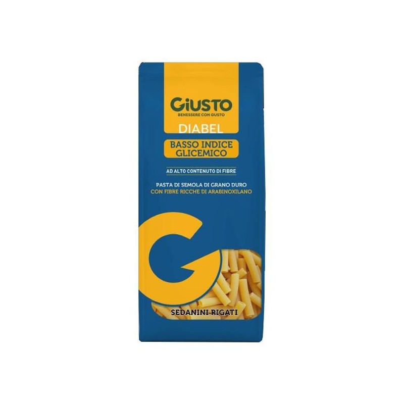 Farmafood Giusto Diabel Basso Indice Glicemico Pasta Sedanini 400 G