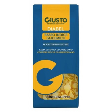 Farmafood Giusto Diabel Basso Indice Glicemico Pasta Conchigliette 400 G