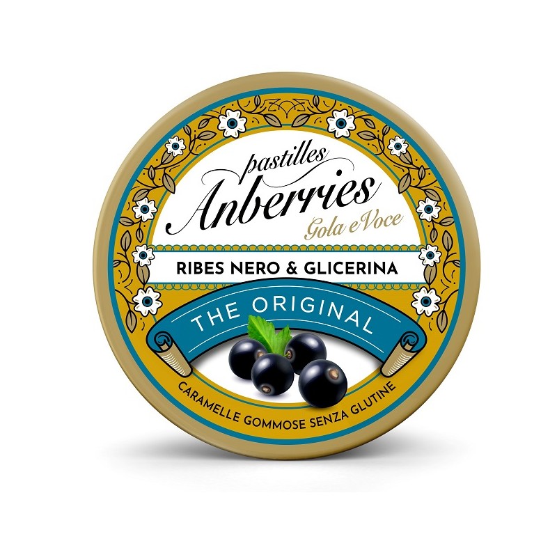 Eurospital Anberries Classiche Ribes Nero Glicerina 50 G