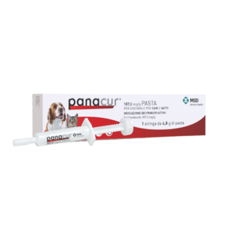 Msd Animal Health Panacur 187,5 Mg/g Pasta Per Uso Orale Per Cani E Gatti