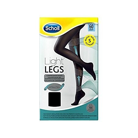 Scholl Lightlegs Collant 60 Denari Taglia S - 1 Paio Colore Nero