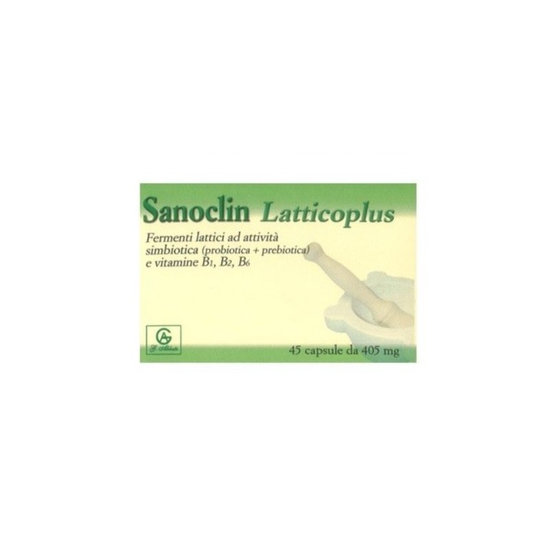 Sanoclin Latticoplus Integratore di fermenti lattici 45 capsule