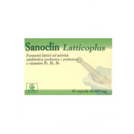 Sanoclin Latticoplus Integratore di fermenti lattici 45 capsule