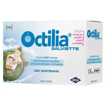 Ibsa Farmaceutici Italia Octilia Salviette Perioculari 20 Garze