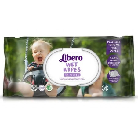 Essity Italy Libero Wet Wipes 64 Pezzi Salviette Umidificate