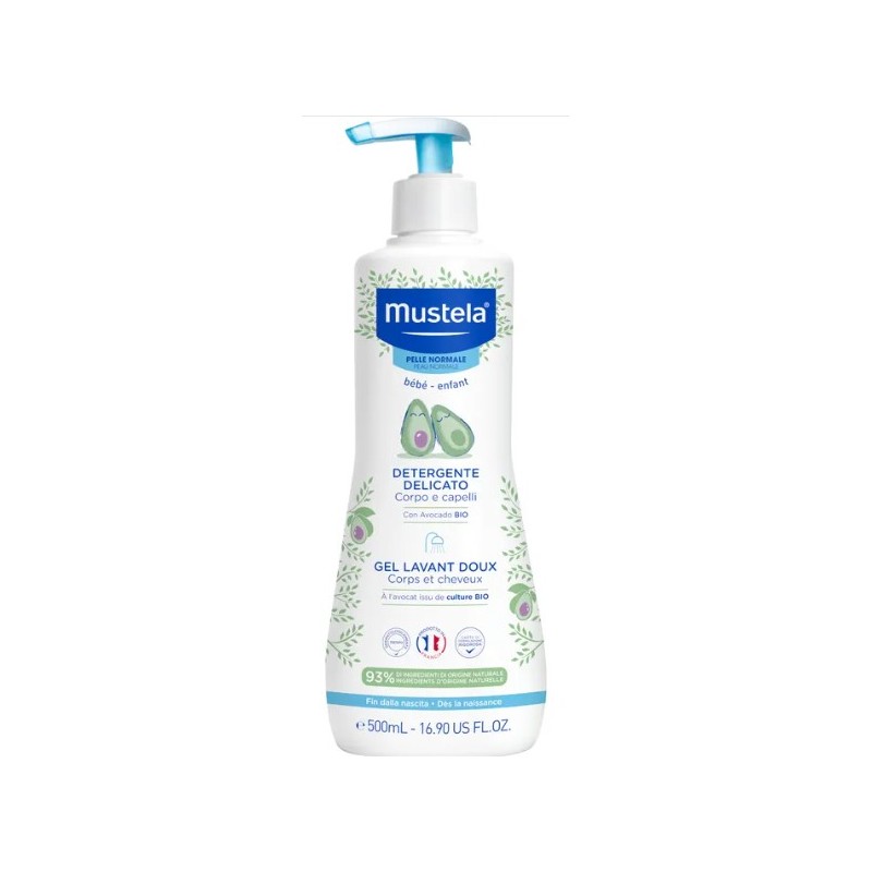 Lab. Expanscience Italia Mustela Detergente Delicato 500 Ml