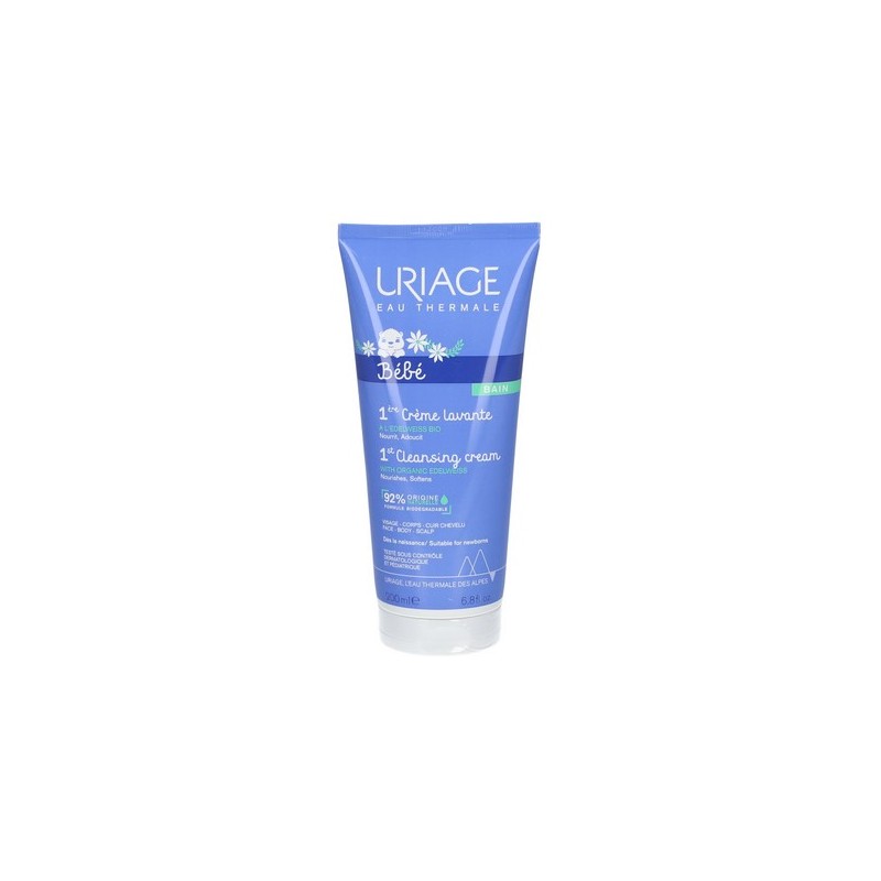 Uriage Laboratoires Dermatolog Bebe Creme Lavante 200 Ml