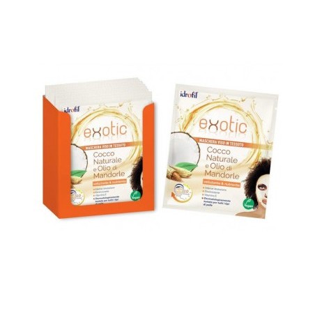 Idrofil Maschera Viso Tessuto Exotic 1 Pezzo