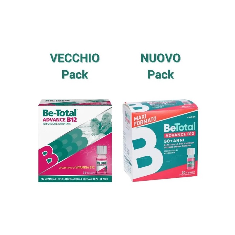 30 flaconcini di Betotal Advance B12 Complesso Vitaminico