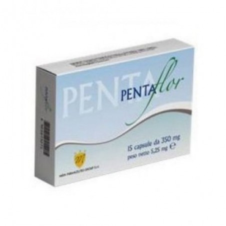 Pentaflor Integratore per l'equilibrio intestinale con fermenti lattici 15 capsule