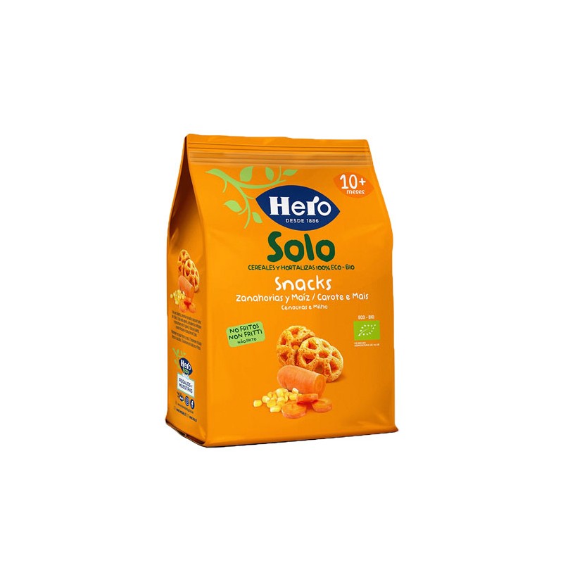 Fater Hero Baby Solo Snack Carota Mais 40 G