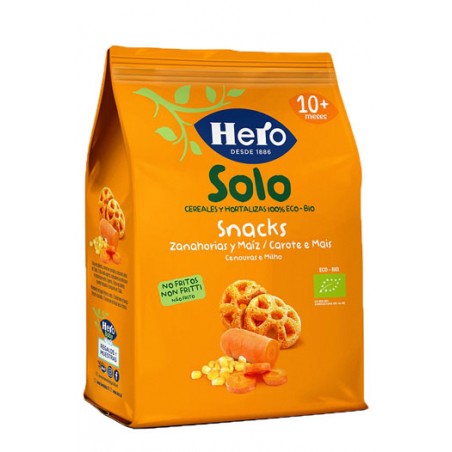 Fater Hero Baby Solo Snack Carota Mais 40 G