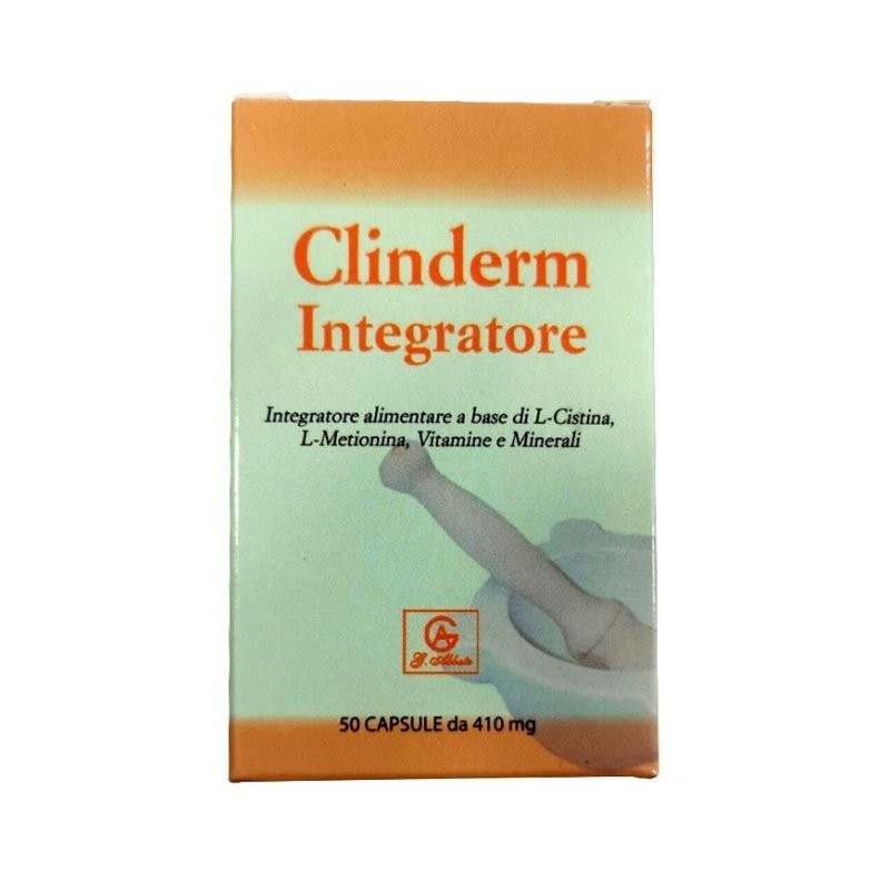 Abbate Gualtiero Clinderm Integratore di Vitamine e Minerali 50 Capsule