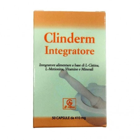 Abbate Gualtiero Clinderm Integratore di Vitamine e Minerali 50 Capsule