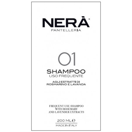 Azienda Agricola Zighidì Nera' 01 Shampoo Uso Frequente Estratti Rosmarino E Lavanda 200 Ml