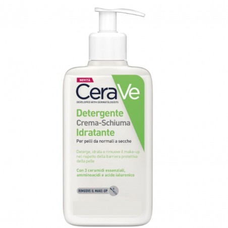 Cerave detergente crema schiuma idratante 473 Ml