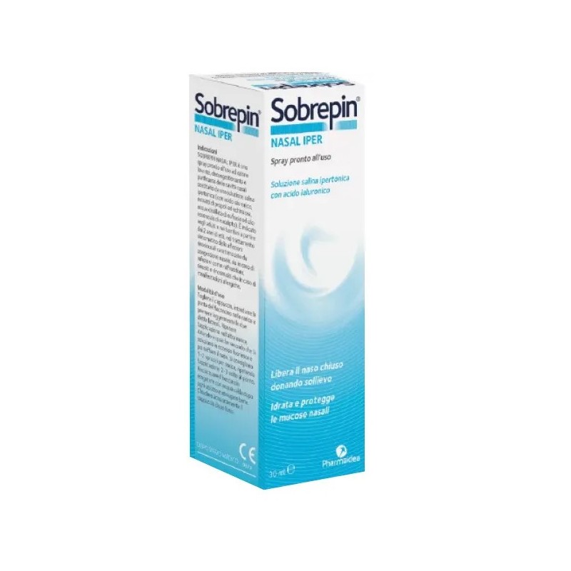 Pharmaidea Sobrepin Nasal Iper Soluzione Ipertonica Spray 30 Ml