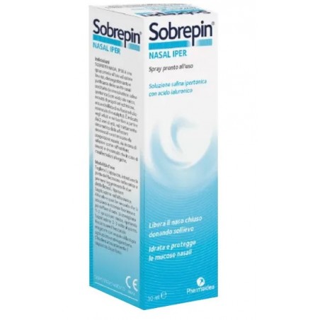 Pharmaidea Sobrepin Nasal Iper Soluzione Ipertonica Spray 30 Ml