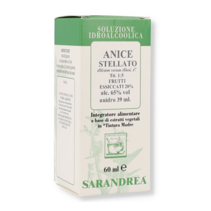 Sarandrea Anice Stellato Tintura Madre 60 ml