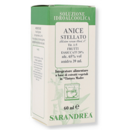 Sarandrea Anice Stellato Tintura Madre 60 ml