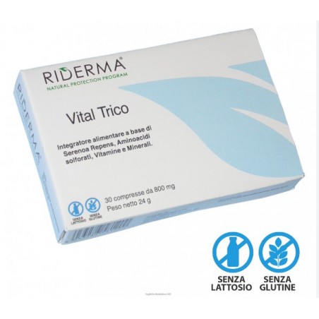 Facos Innovation Riderma Vital Trico 30 Compresse