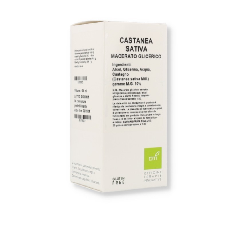 Oti Castanea Sativa Macerato Glicerico 10% Gocce 100ml