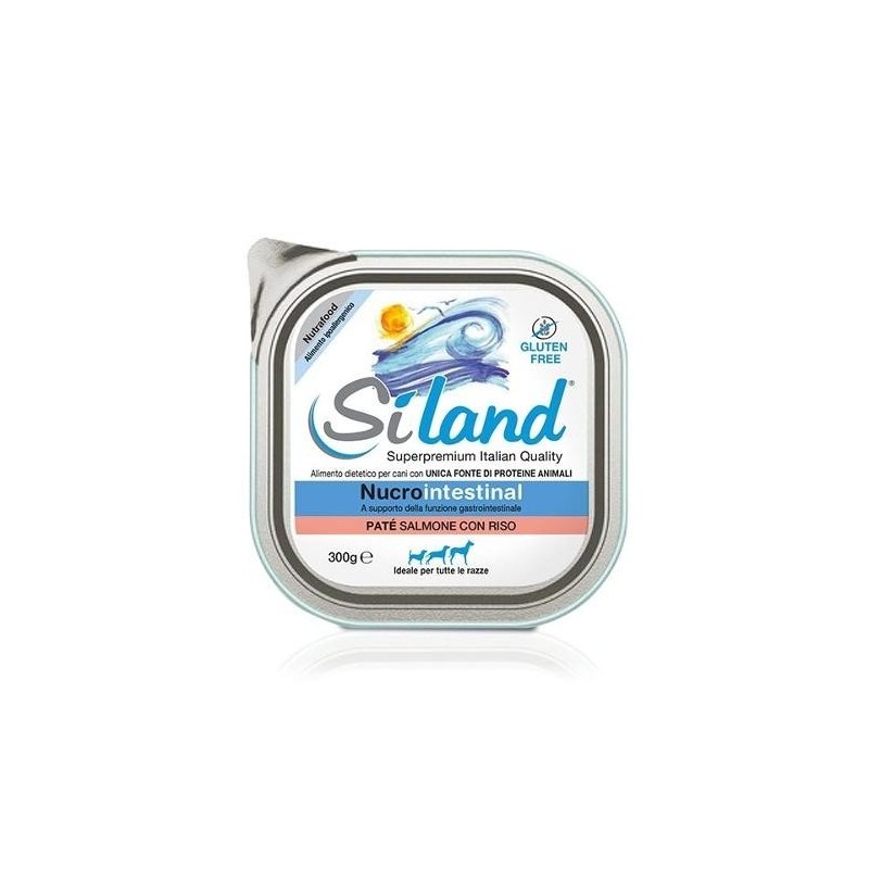 Aurora Biofarma Siland Nucrointestinal Umido Cane Salmone/riso 300 G