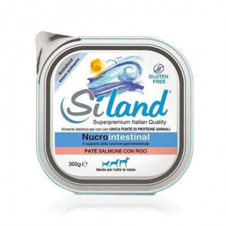 Aurora Biofarma Siland Nucrointestinal Umido Cane Salmone/riso 300 G